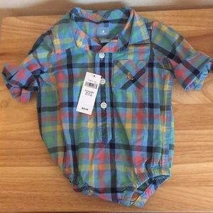 Infant boy shirt (onesie)